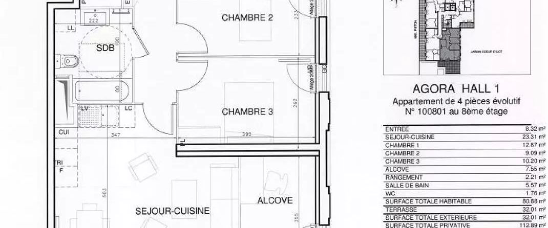 location Appartement T4 DE 80m² À BOBIGNY - Photo 1