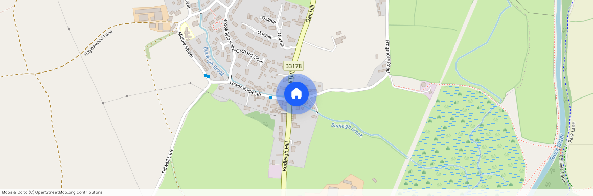 Frogmore Road, East Budleigh, Budleigh Salterton, Devon