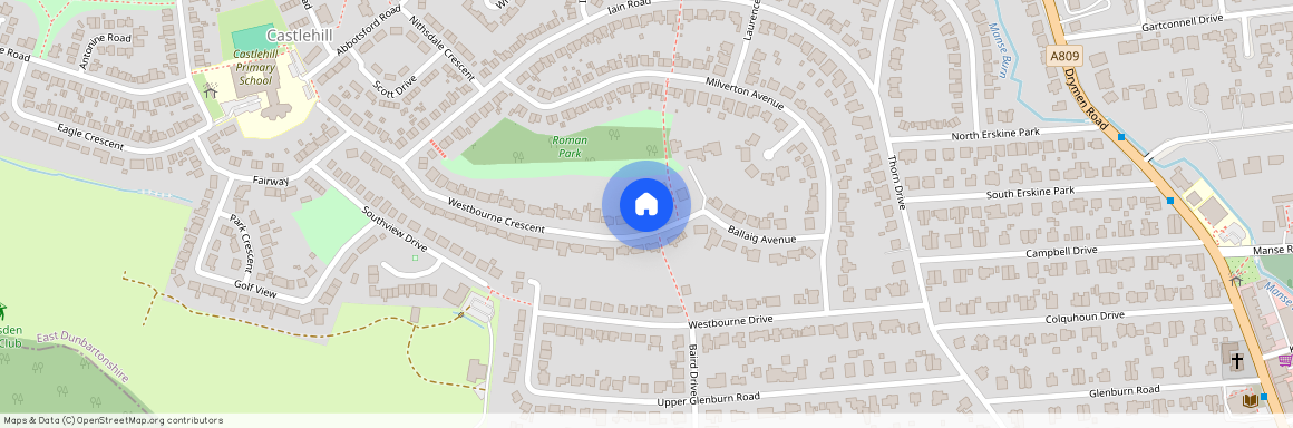 Glasgow, Bearsden, 6 Westbourne Crescent, G61 4HD, East Dunbartonshire