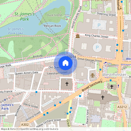 Old Queen Street, Westminster, Victoria, St James Park, SW1P