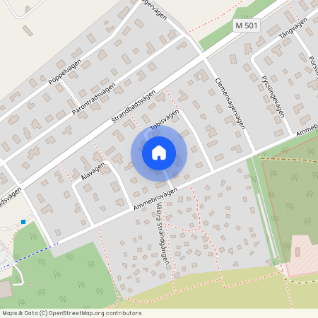 Tobisvägen, Falsterbo