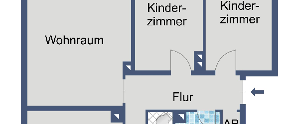 Praktisch geschnittene Familienwohnung kurzfristig frei - Photo 1