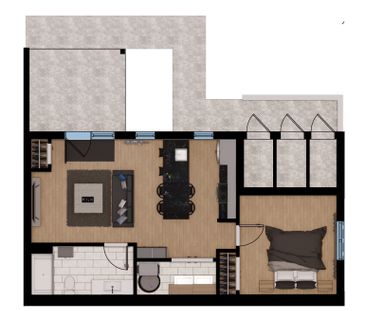 Apts 3-1/2 à Louer - Cookshire - Photo 2