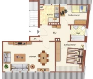 3 Zimmer Wohnung mit Einbauküche und Keller - Photo 6