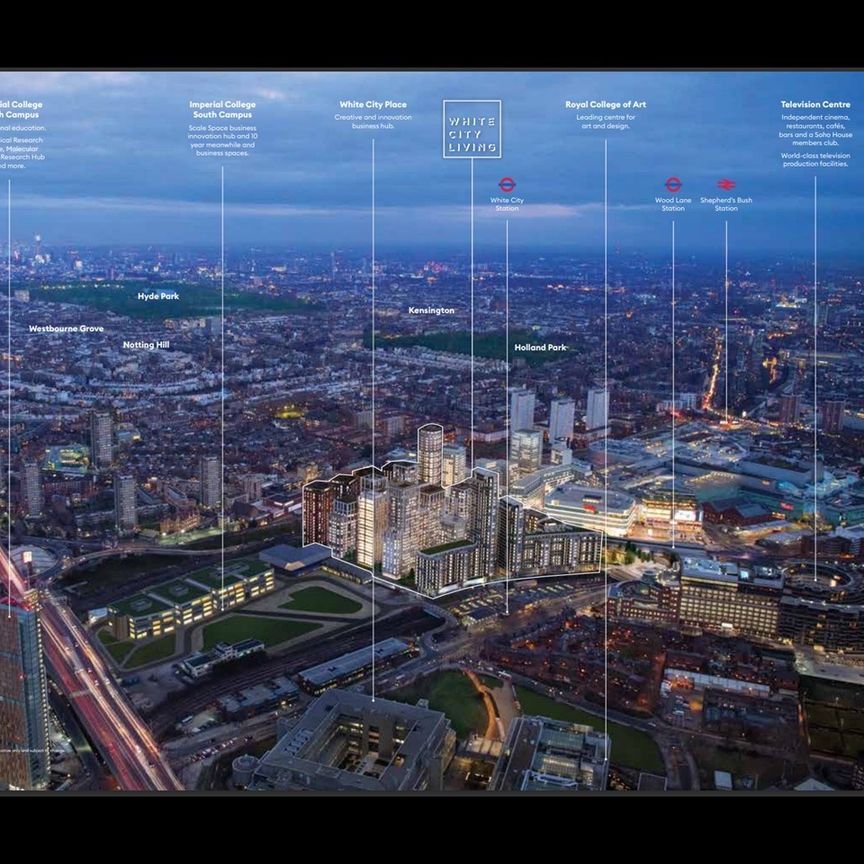 1 Bed Flat, Fountain Park Way, W12 - Photo 1