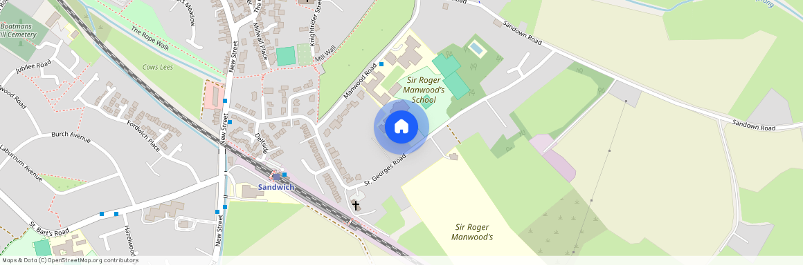 St. Georges Road, Sandwich, CT13