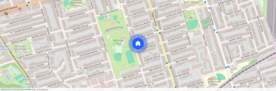 597 Carlaw Avenue Unit# Main, Toronto