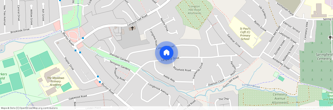Langland Drive, Blurton