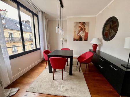 A LOUER en Meublé 2 PIECES 60.77m² Paris XVIème - Photo 4