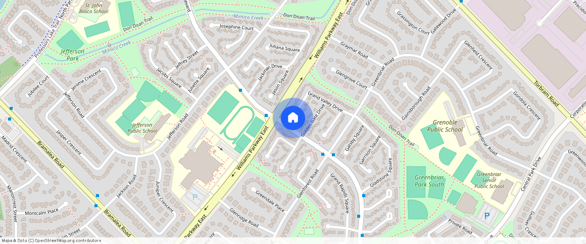 Saddleback Square, Brampton, L6X 4T9
