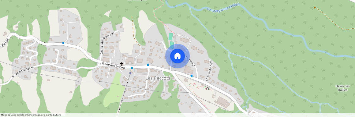 Ch. de l'Ermitage 25, 1619 Les Paccots