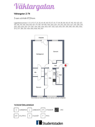 Väktargatan 14 C, 75422, Uppsala - Foto 1