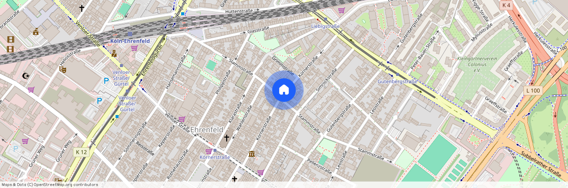 Körnerstraße, 50823 Köln