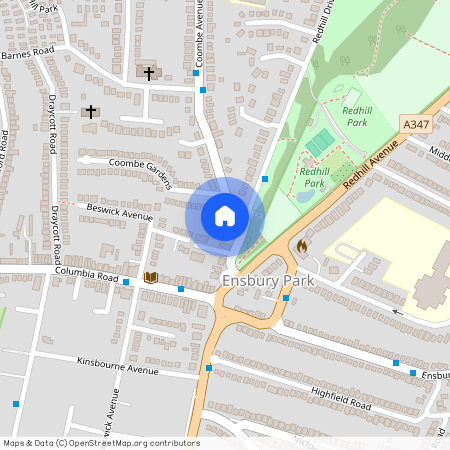 Large 4 bed house Coombe Avenue