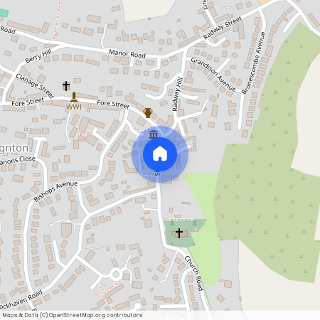 Shute Hill, Bishopsteignton, TQ14