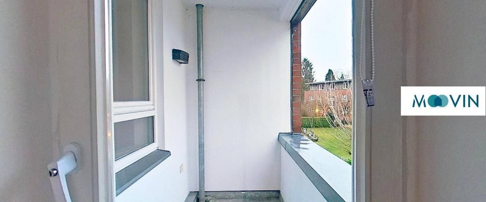 Geräumige 2-Raum-Wohnung mit BALKON und EINBAUKÜCHE in Ahrensburg - Foto 1