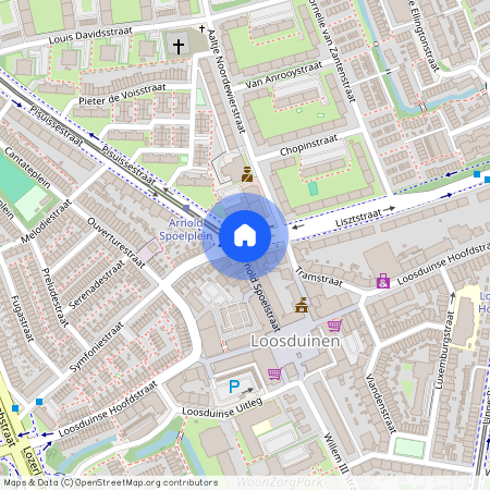 Kom Loosduinen, 2553 CG, Arnold Spoelplein, Den Haag