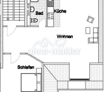 Dachgeschosswohnung in Nippes - Photo 5