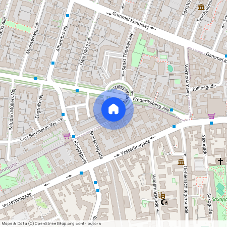 Frederiksberg Allé 15, 3, 1820 Frederiksberg C