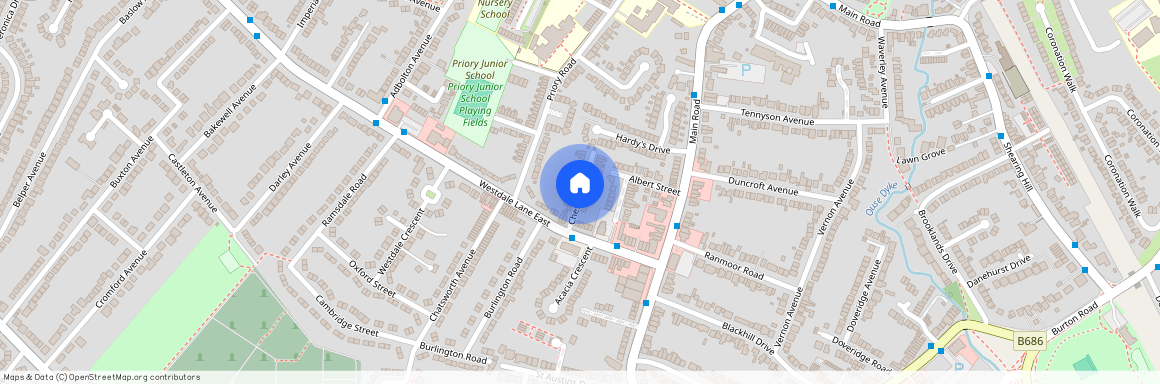 **inclusive Of All Bills & Communal Cleaner ** Room 1, Chestnut Grove, Gedling