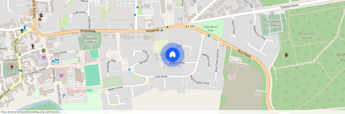 Wren Close, Mildenhall, Bury St. Edmunds, Suffolk, IP28