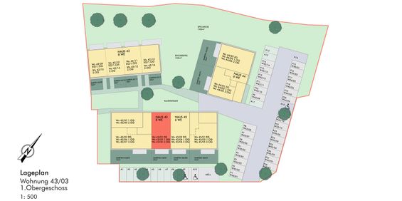 Erstbezug - Lichtdurchflutete 3-Zimmer-Wohnung im Obergeschoss mit Balkon - Photo 3