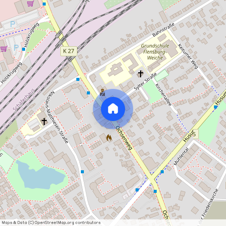 Ochsenweg 28 /Sylter Strasse, 24941 Flensburg