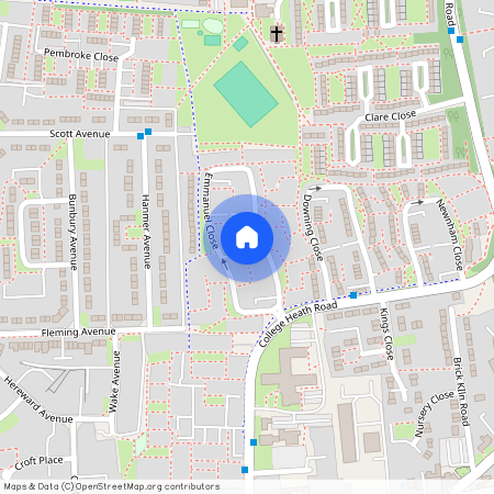 Emmanuel Close, Mildenhall, Bury St. Edmunds