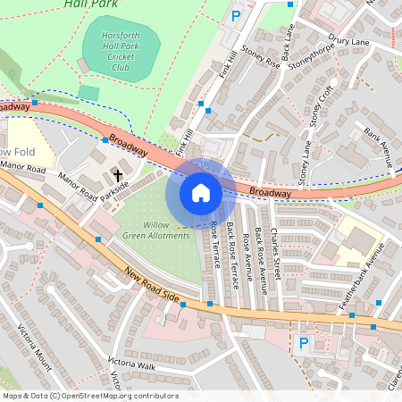 Parkside, Horsforth, Leeds, West Yorkshire, UK, LS18