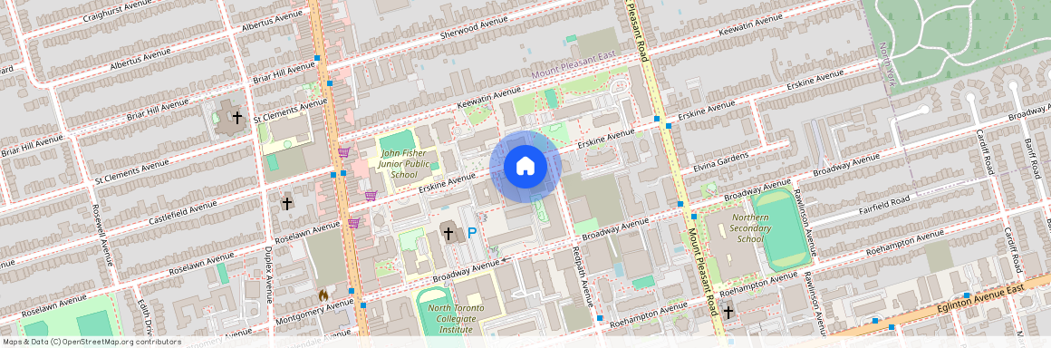 109 Erskine Avenue Unit# LPH 01, Toronto