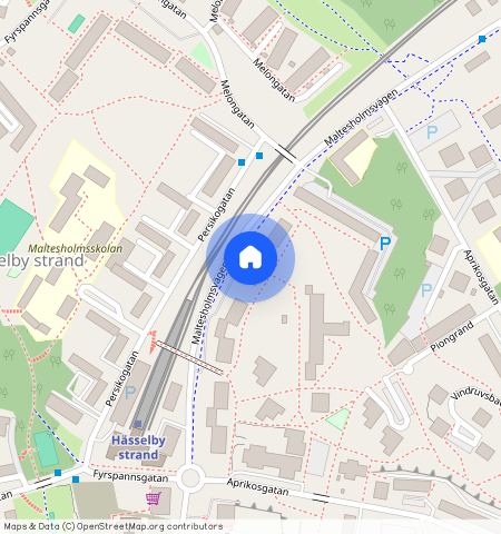 Maltesholmsvägen **, Strand