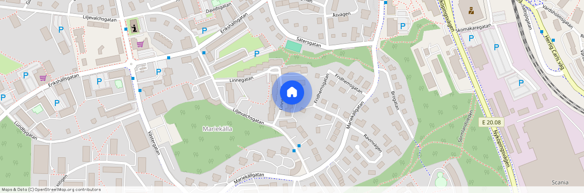 Linnégatan, Södertälje