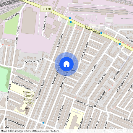 Cardigan Street, Wavertree, Liverpool