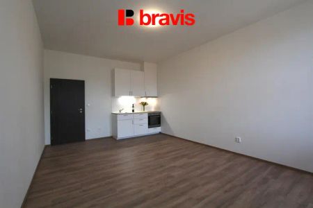 Pronájem bytu 1+kk, Brno - Zábrdovice, ul. Francouzská, výtah, parkování - Photo 4
