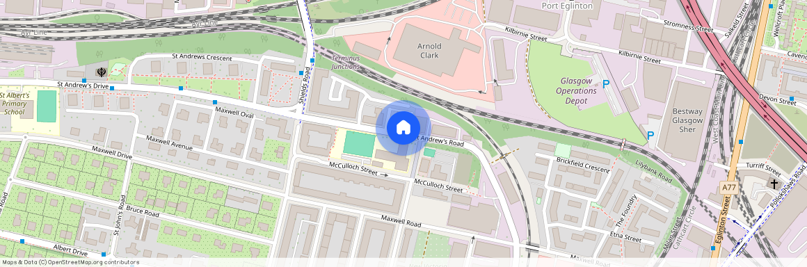 St Andrews Road, Pollokshields, Glasgow, G41