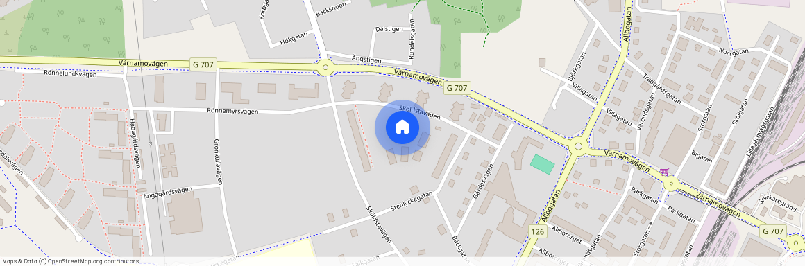 Alvesta Västra, Kronoberg, Sköldstavägen 34 A