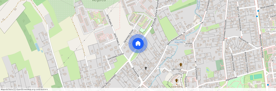 ul. kard. Stefana Wyszyńskiego, Łańcut, łańcucki, podkarpackie