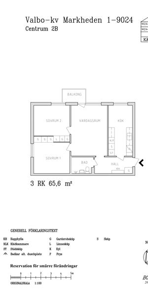 Centrum 2 B, våning 1 - Foto 1