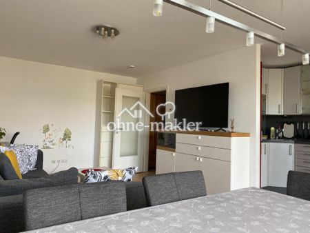 Befristete Vermietung: Möblierte 3 Zimmer Wohnung - Furnished 1 Bedroom & 1 Living-Room Apartment. - Foto 4