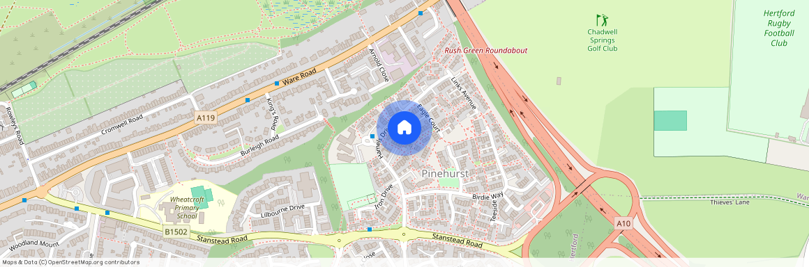 Hamels Drive, Hertford