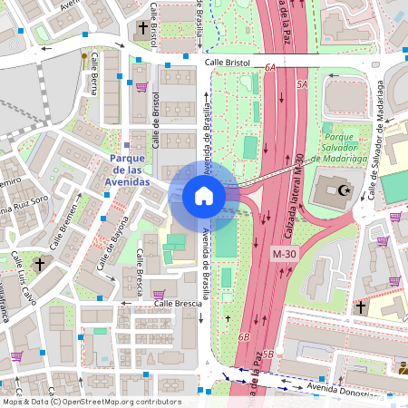 Avenida de Brasilia, Madrid, Community of Madrid 28028