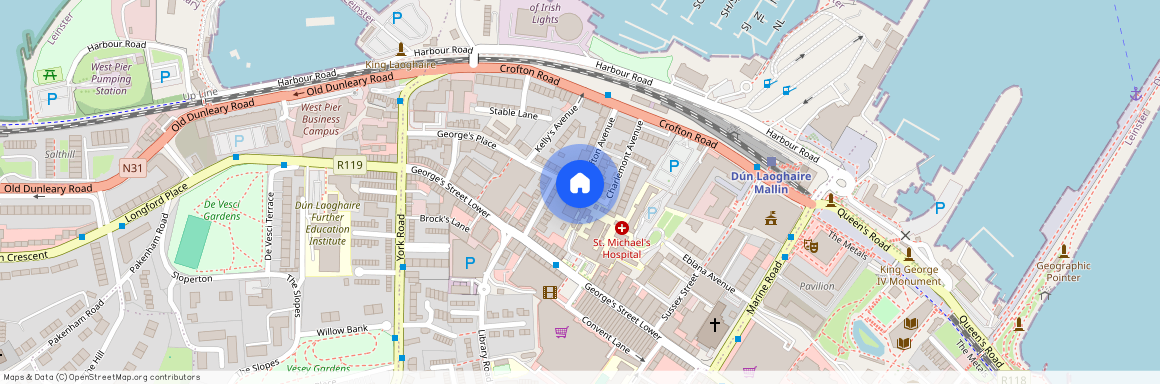 Dun Laoghaire, George's Place, The Crofton, County Dublin