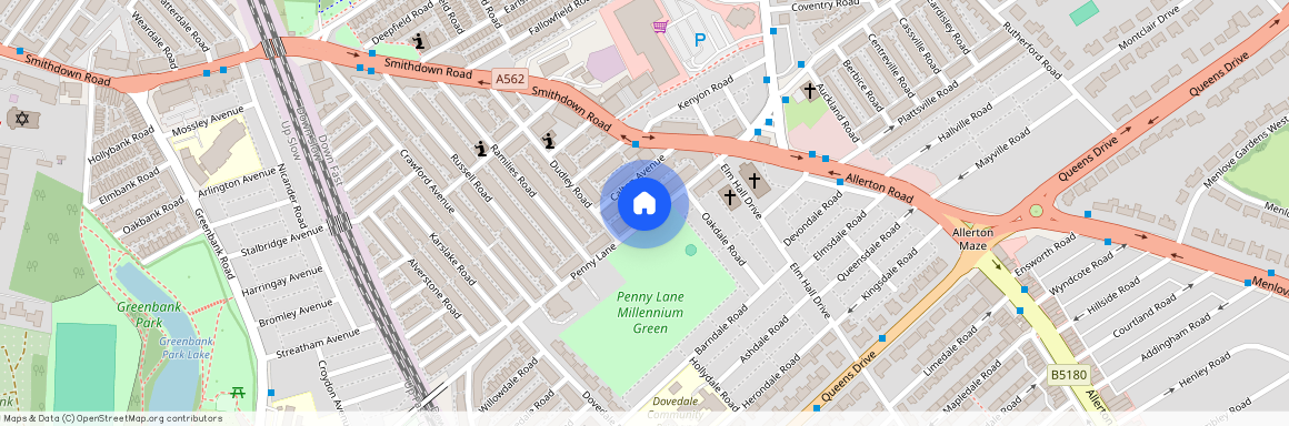 Penny Lane, Liverpool, L18