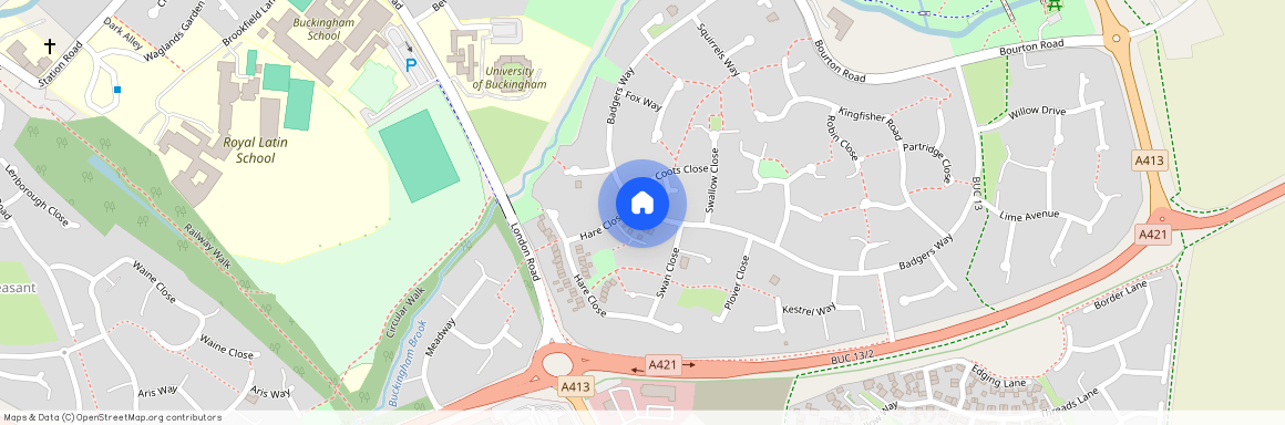 Badgers Way, Buckingham, Buckinghamshire, MK18