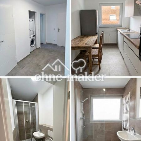 Möblierte 4-Zimmer-Wohnung – All Inclusive (Zimmer einzeln mietbar / Mädchen WG / Personalwohnung) - Foto 3