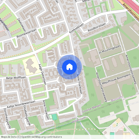 Ooster Eng-Zuid, 1403 HR, Anne Franklaan, Bussum