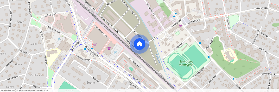 Skogängsvägen 7A, Bromsten