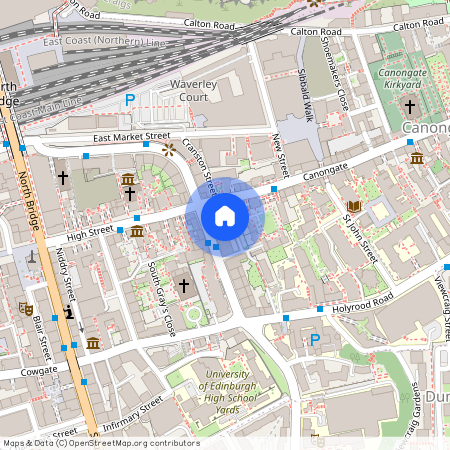 Royal Mile, St Marys Street, Edinburgh