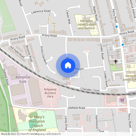 Bloxham Crescent, Hampton TW12