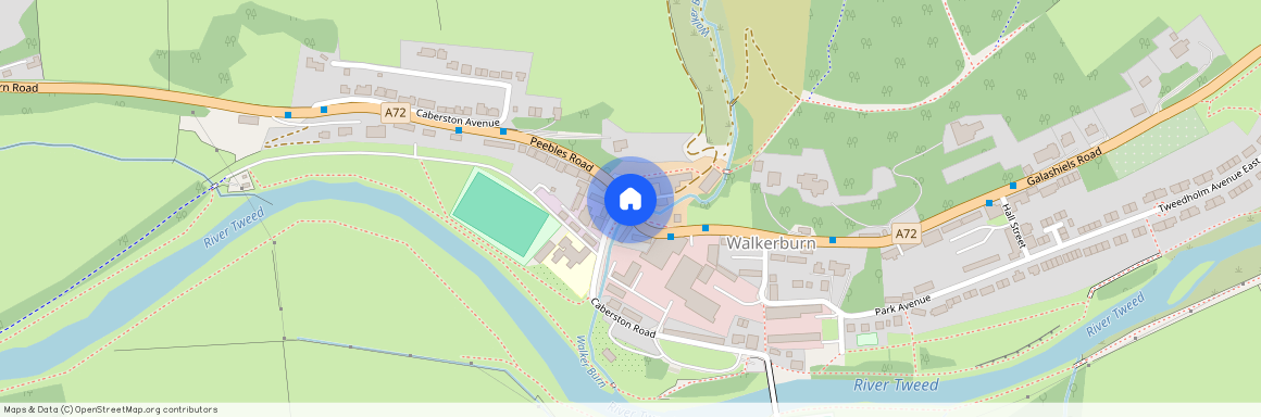 Attic Flat, Holylee House, Holylee, Walkerburn, EH43